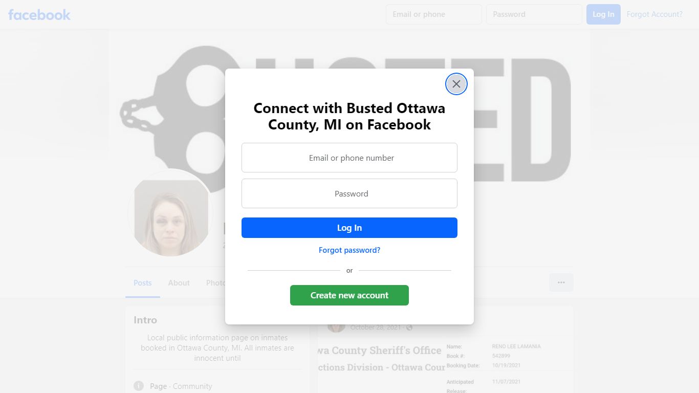 Busted Ottawa County, MI | West Olive MI - Facebook